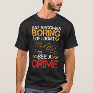 Camiseta Psicologia Forense Investigador Forense Forense