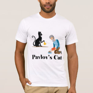 Camiseta Psicologia Gata de Pavlov
