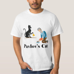 Camiseta Psicologia Gata de Pavlov