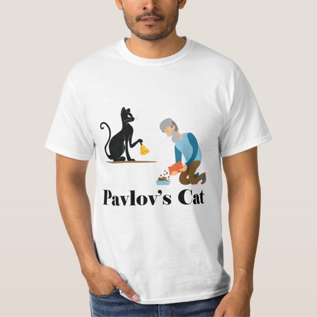 Camiseta Psicologia Gata de Pavlov (Frente)