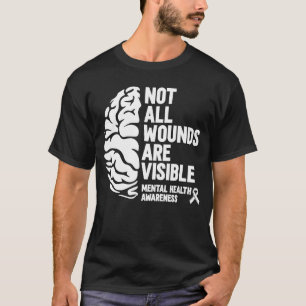 Camiseta Psicólogo Cérebro Psicologia Saúde Mental