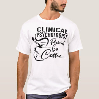 Camiseta Psicólogo Clínico Acionado pelo Café