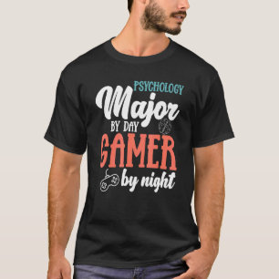 Camiseta Psicólogo de Jogos Vídeo Gamer Psicologia Psicolog