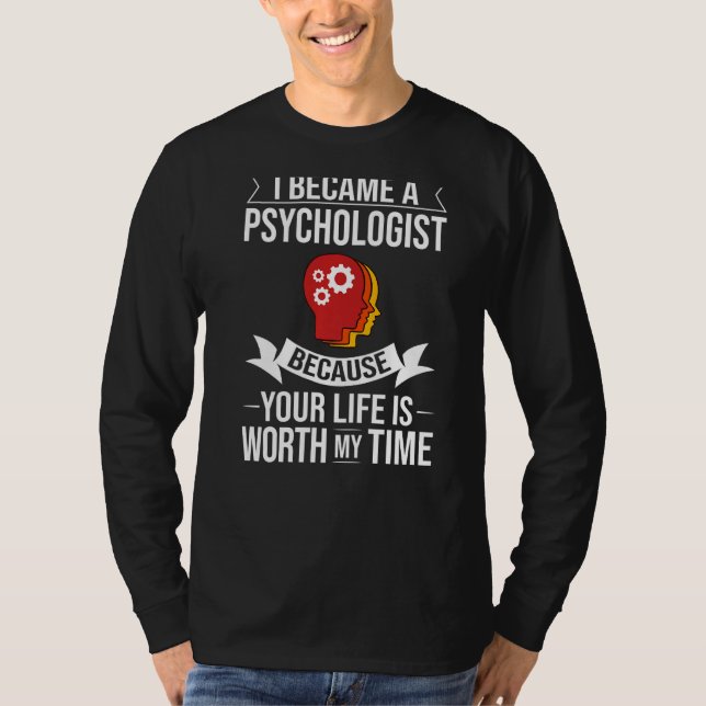 Camiseta Psicólogo Doutor Psicologia cita Enfermagem Offi (Frente)