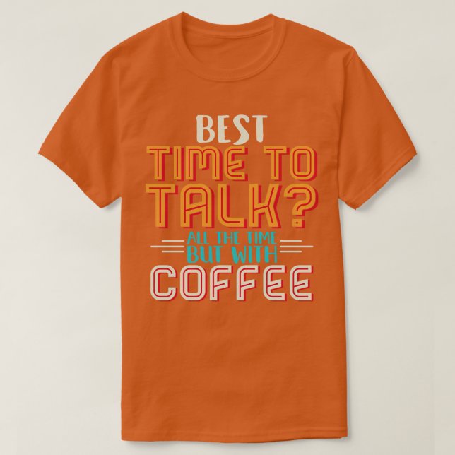 Camiseta Psicólogo É A Melhor Hora De Falar (Frente do Design)