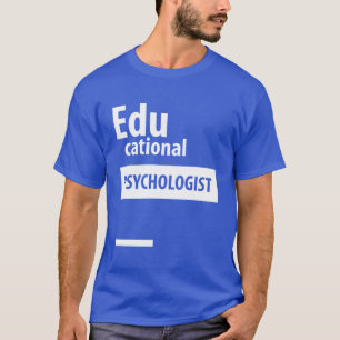 Camiseta Psicólogo Educacional - Presente para Emprego na 