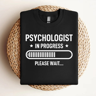 Camiseta Psicólogo Em Progresso Futuro Psicólogo