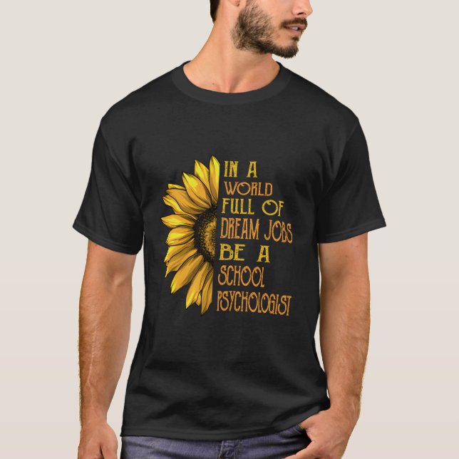Camiseta Psicólogo Escolar (Frente)