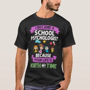 Camiseta Psicólogo Escolar Conselheiro Apreciação Psicologi