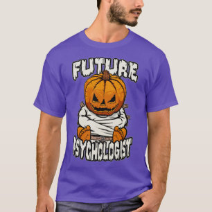 Camiseta Psicólogo Futuro Psicologia Louca Pum de Halloween