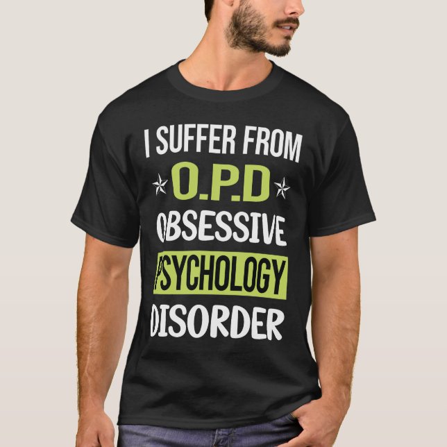 Camiseta Psicólogo Obsessivo de Psicologia do Amor (Frente)
