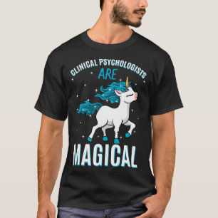 Camiseta Psicólogos Clínicos São Saúde Mental de Unicórnio