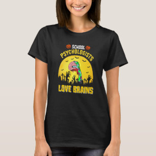 Camiseta Psicólogos Escolares Adoram Psicologia Cerebral Ha