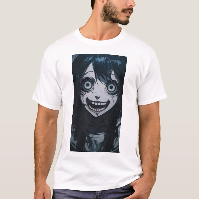 Camiseta Psicopata Maluca De Anime (Frente)