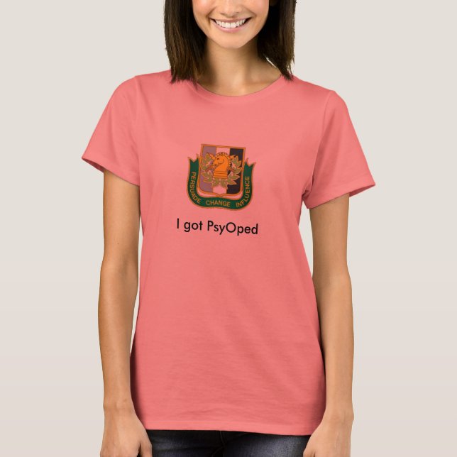 Camiseta psicopatas, tenho PsyOped (Frente)