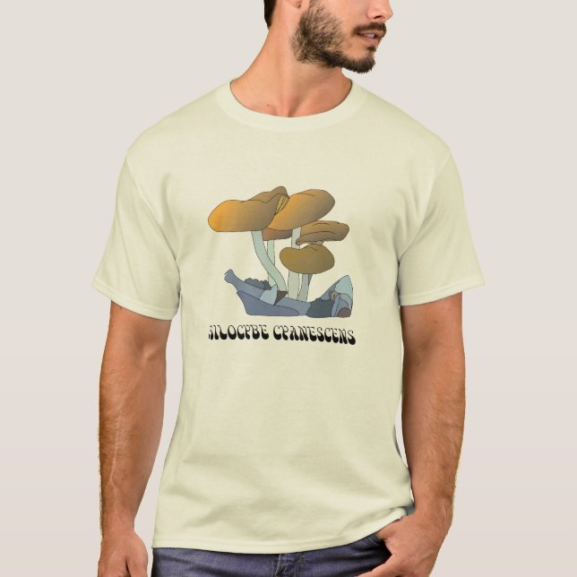 Camiseta Psilocybe Cyanescens (Frente)