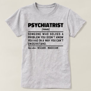 Camiseta Psiquiatra Noun Psychiatry Student Graduação