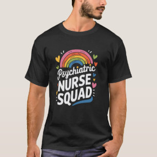 Camiseta Psiquiatria Enfermeira Psicológica Design Saúde Me