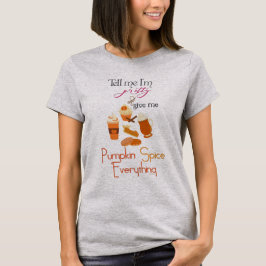 Camiseta PSL - Dê-Me Pumpkin Spice Tudo