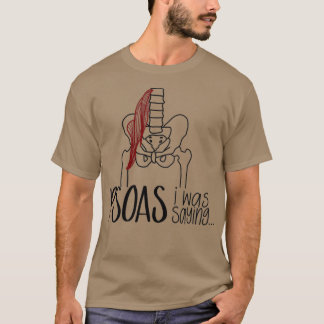 Camiseta Psoas Eu Estava Dizendo