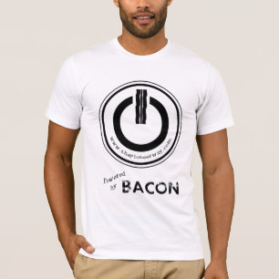 Camiseta Psto pelo bacon "feito nos EUA" (homens)