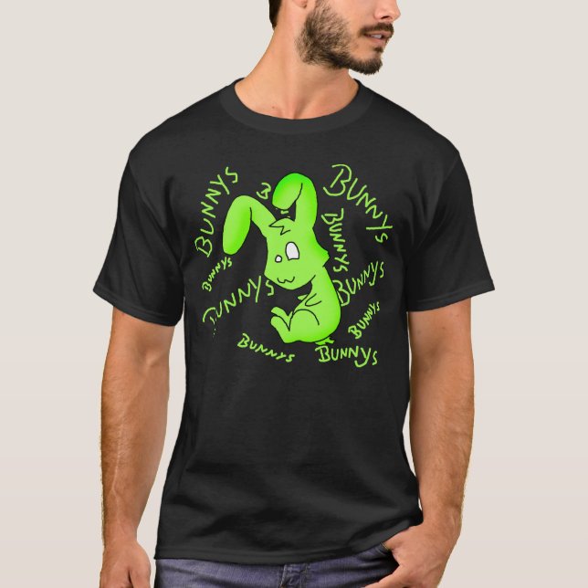 Camiseta Psy Hasi verde (Frente)