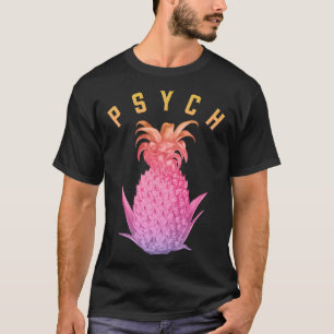 Camiseta Psych Iconic Pineapple incrível Fruta doce Verão