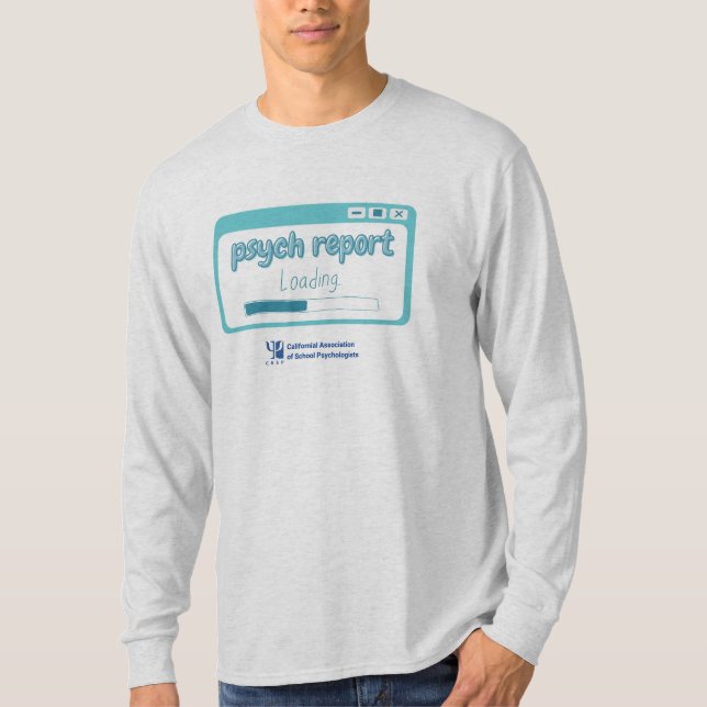 Camiseta Psych Report Mens Long Sleeve Tee (Frente)