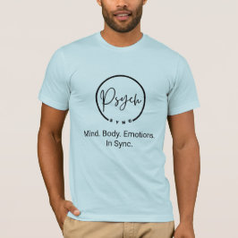 Camiseta Psych Sync: Mind. Body. Emotion. In Sync. T-Shirt