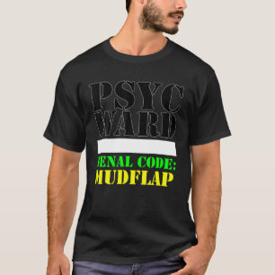 Camiseta Psych Ward, Mens Presos, Prisioneiro, Mental Ward