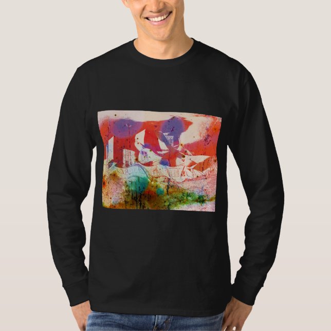 Camiseta Psychedelic Bodegas Marques de Riscal 2 T-Shirt (Frente)