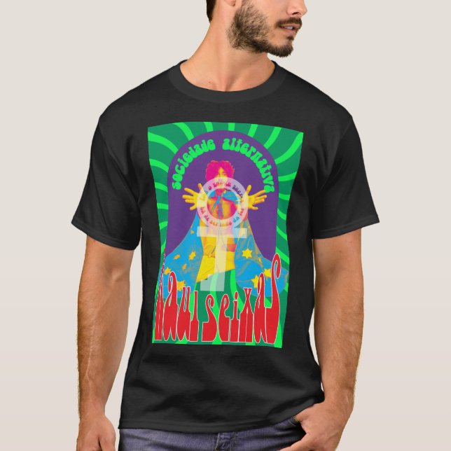 Camiseta psychedelic raul seixas (Frente)