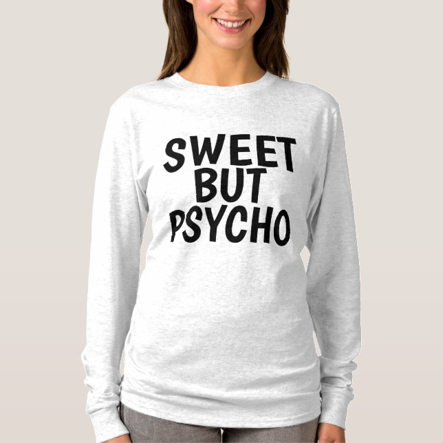 Camiseta PSYCHO MAS PSYCHO Damas T-Shirts (Frente)