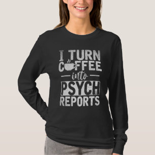 Camiseta Psychology Psychologista do Café Psychology de Dia