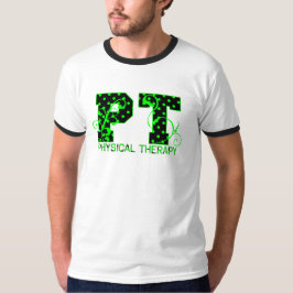 Camiseta pt 2 bolinhas pretas e verdes