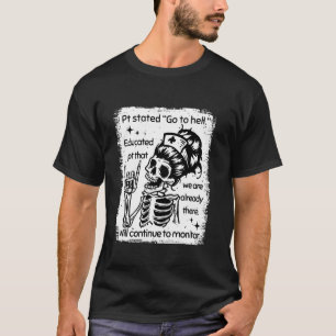Camiseta PT Declarou Ir Ao Inferno Educado PT Que Nós Somos