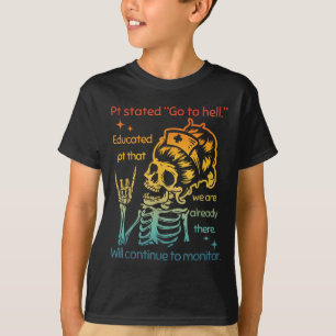 Camiseta Pt Declarou Ir Para O Inferno Educado Pt Que Nós S