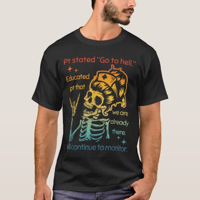 Camiseta Pt Declarou Ir Para O Inferno Educado Pt Que Nós S (Frente)