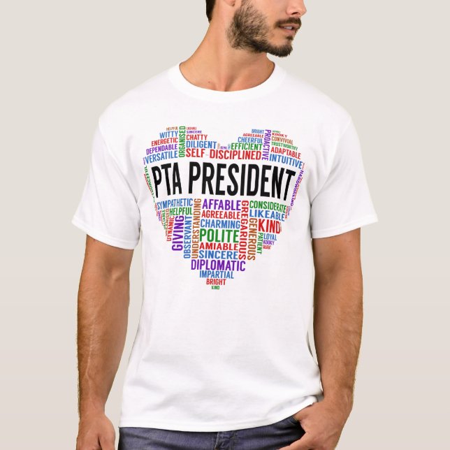 Camiseta Pta Presidente Heart (Frente)