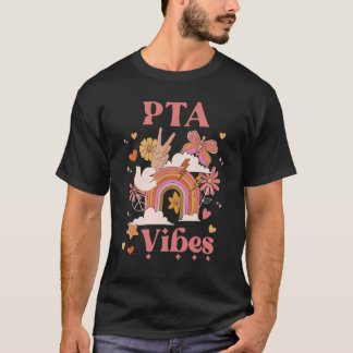 Camiseta PTA Vibes Grupo de Professores Pai Volta À Escola