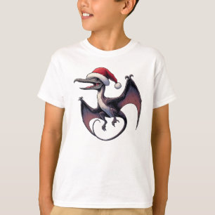 Camiseta Pterodactyl de Natal