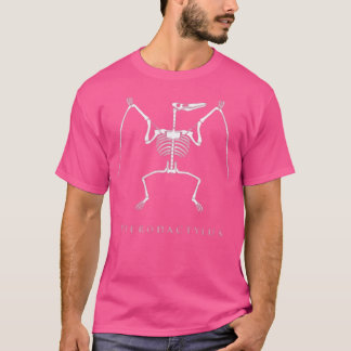 Camiseta Pterodactylus Skeleton Voando Dinossauros Ossos Ve