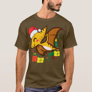 Camiseta Pterossauro de Natal Dinossauro de Natal Holida