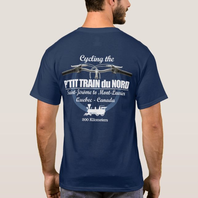 Camiseta P'tit Train du Nord (H2) (Verso)