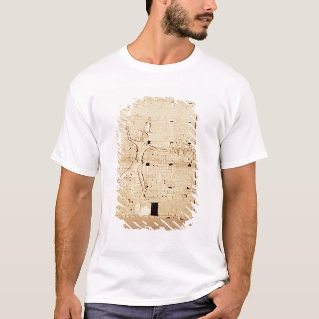 Camiseta Ptolemy XII que smiting seus inimigos (Frente)