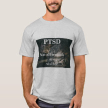 PTSD. Não todas as feridas são visíveis