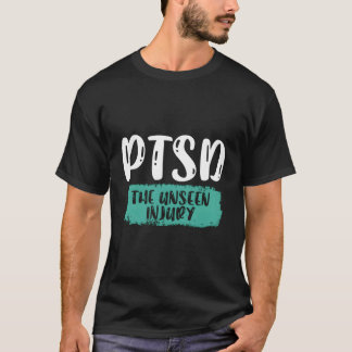 Camiseta Ptsd O Ferido Não Visto - Perturbação De Estresse 