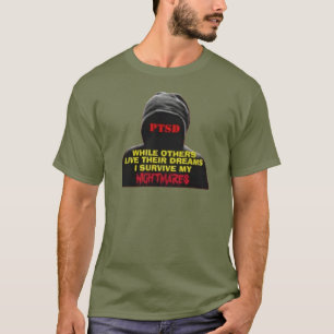 CAMISETA PTSD: QUANDO OUTRO VIVEREM SEUS SONHOS