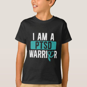Camiseta Ptsd Warrior Posta Transtorno do Estresse Traumáti