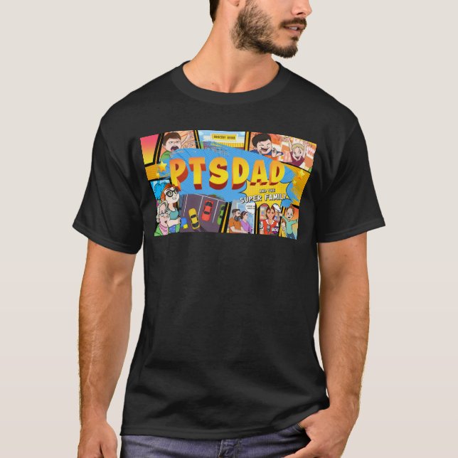 Camiseta PTSDad - T-shirt (Frente)